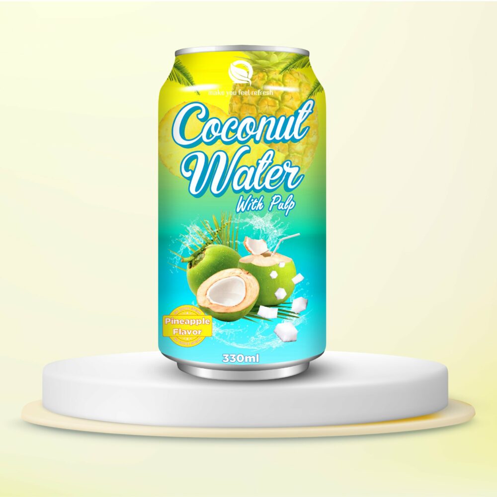 330ml TCVN Coconut water with Pineapple