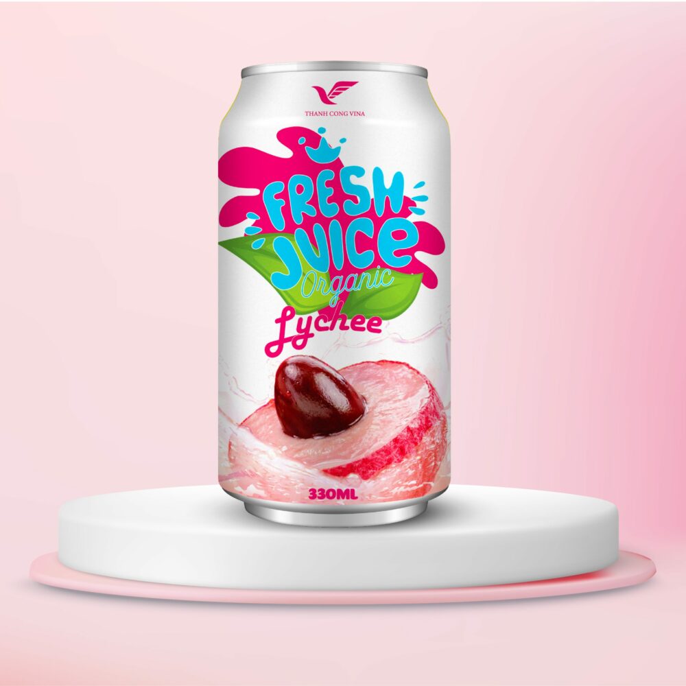 330ml TCVN Lychee Juice Drink NFC