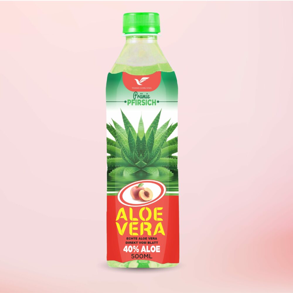 500ml tcvn aloe vera with peach