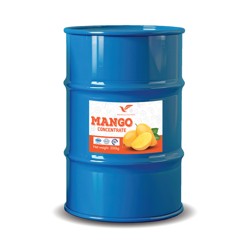 200kg TCVN Drum Mango Juice Concentrate Thanh Cong Vina