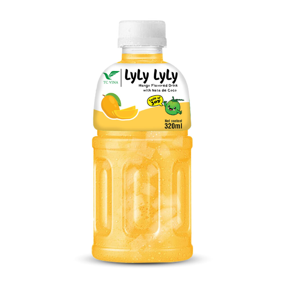 320ml TCVN Pet Bottle Nata De Coco Mango Juice
