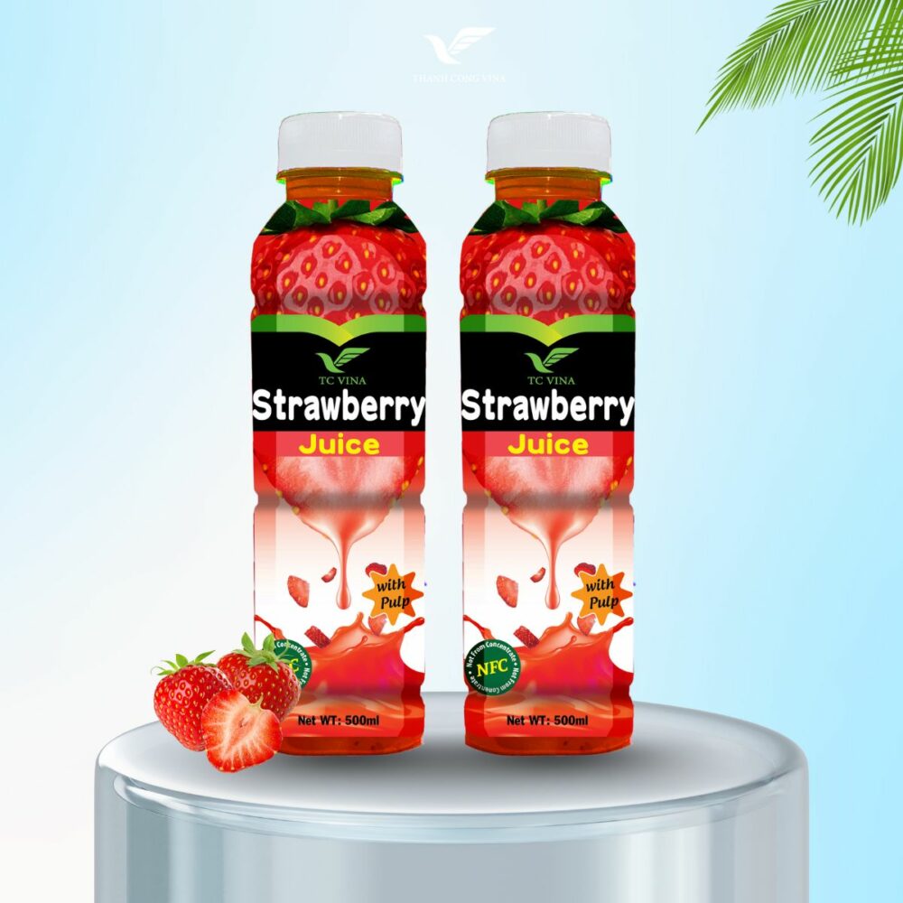 Strawberry Juice with Pulp