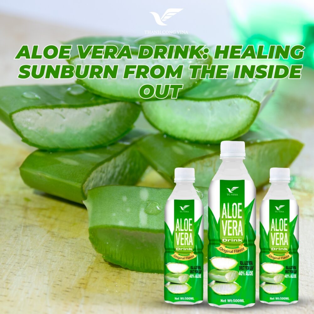 Aloe Vera Drink: Healing Sunburn from the Inside Out