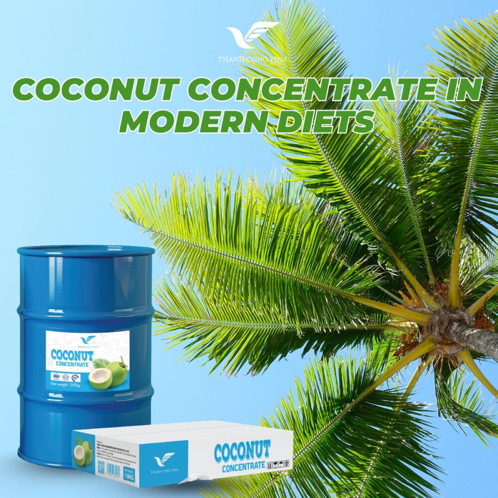 Coconut Concentrate in Modern Diets