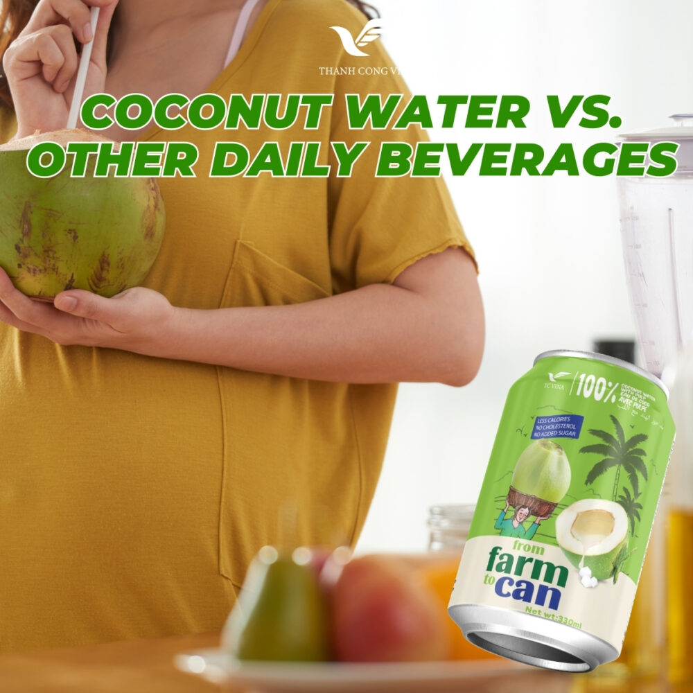 Coconut Water vs. Other Daily Beverages