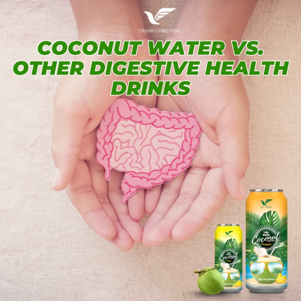 Coconut Water vs. Other Digestive Health Drinks