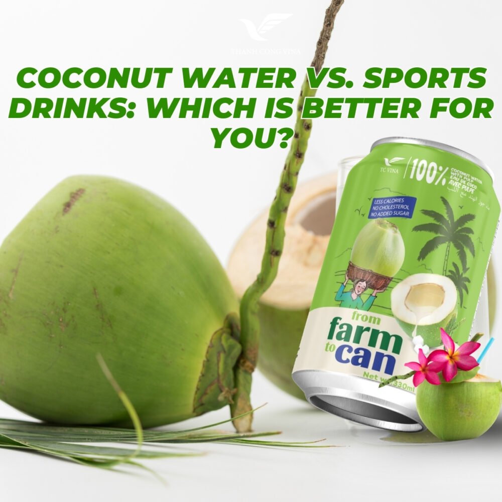 Coconut Water vs. Sports Drinks: Which Is Better for You?
