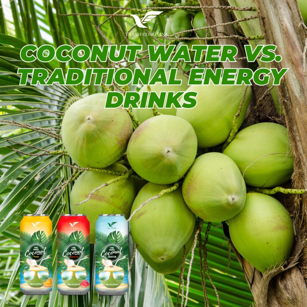 Coconut Water vs. Traditional Energy Drinks