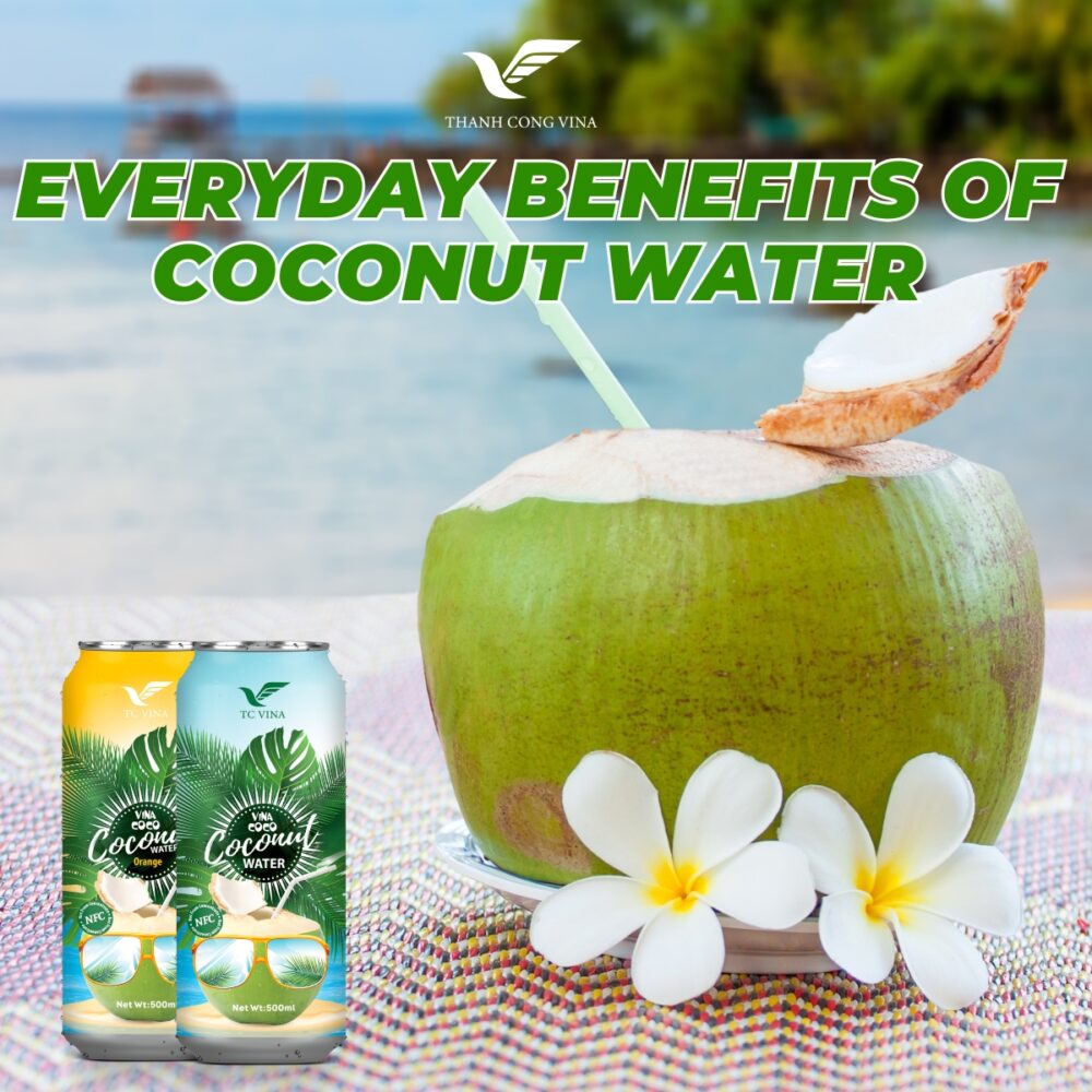 Everyday Benefits of Coconut Water