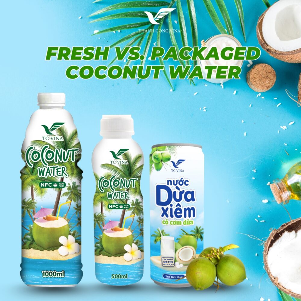 Fresh vs. Packaged Coconut Water