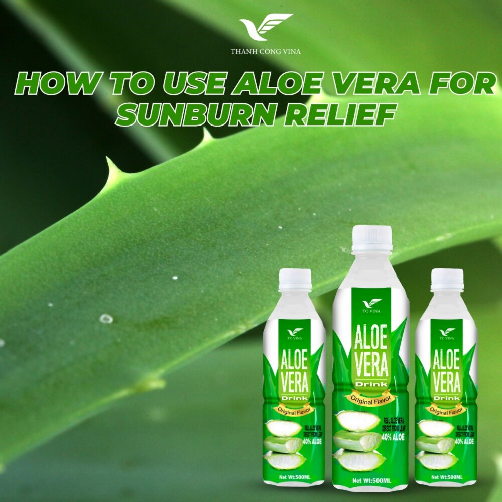 How to Use Aloe Vera for Sunburn Relief