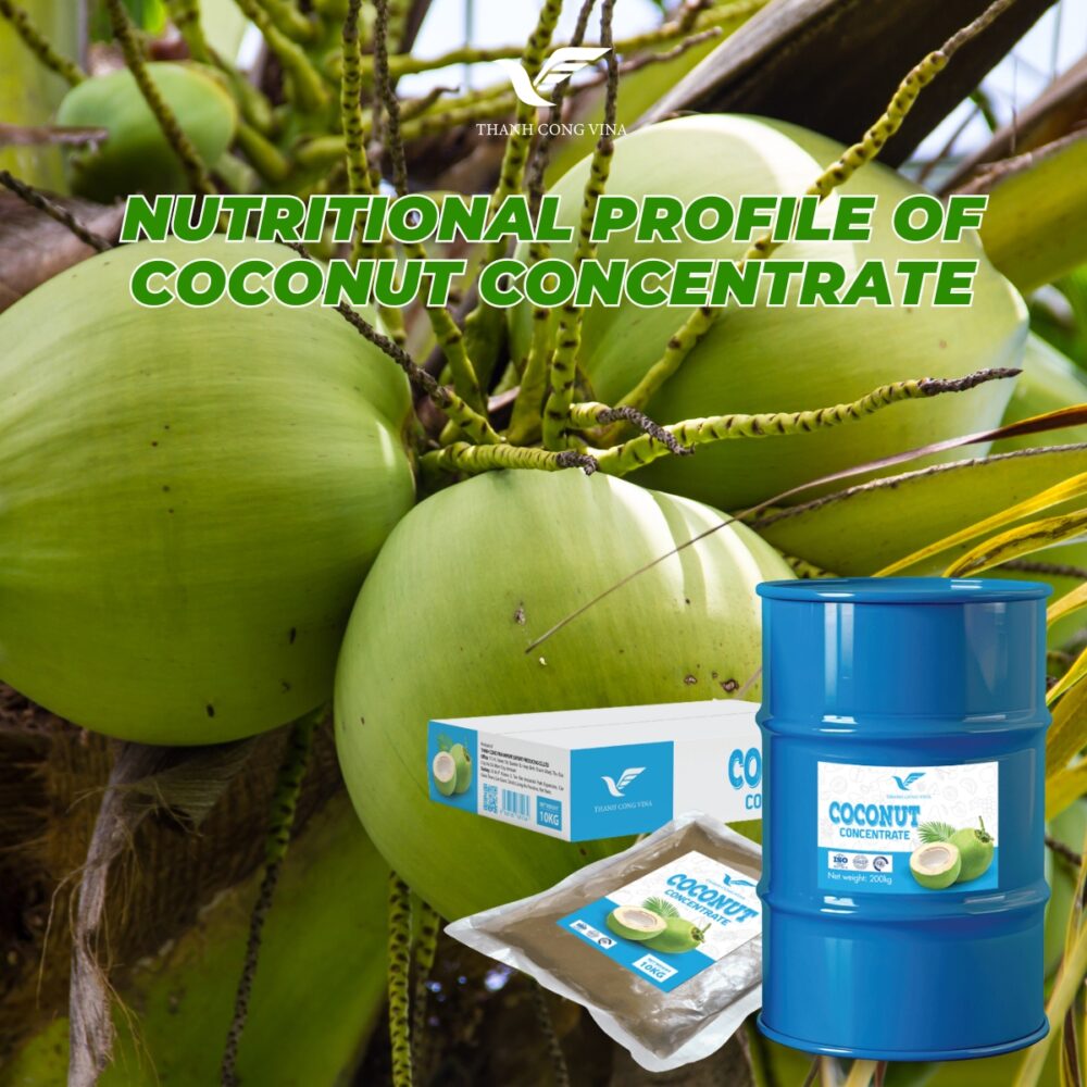 Nutritional Profile of Coconut Concentrate