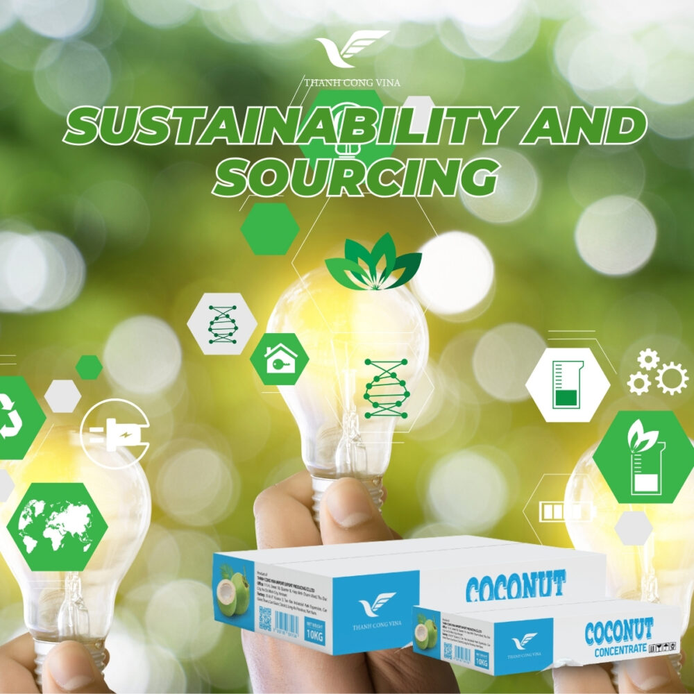 Sustainability and Sourcing