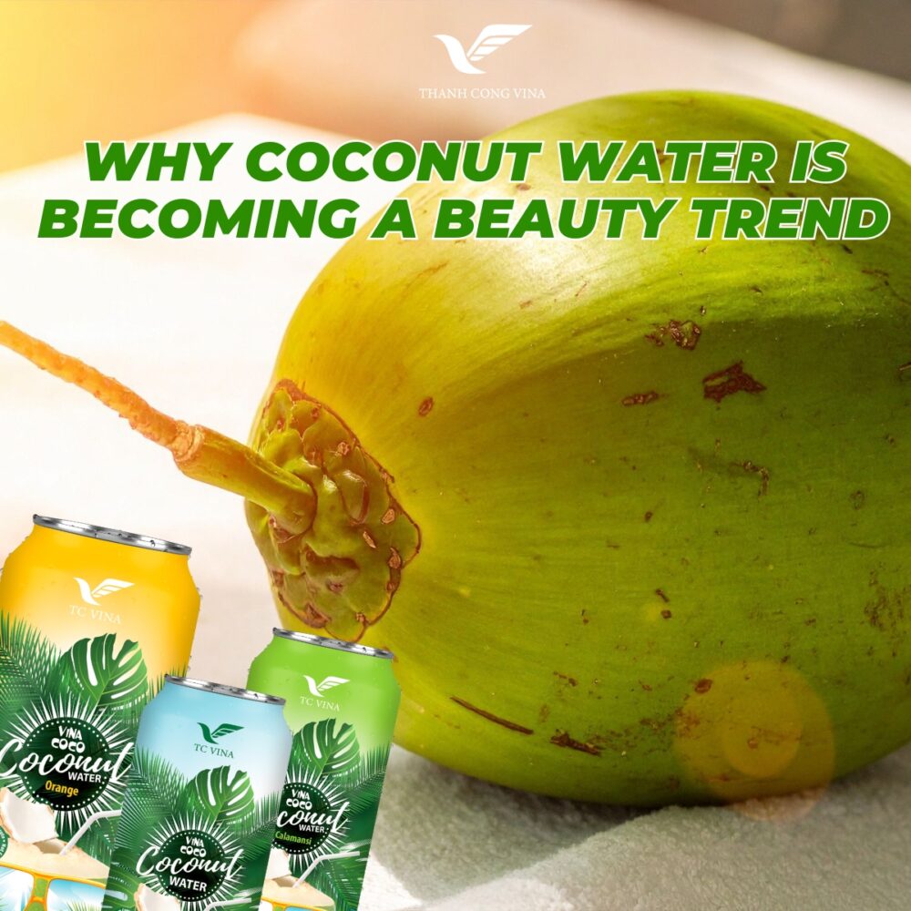 Why Coconut Water Is Becoming a Beauty Trend