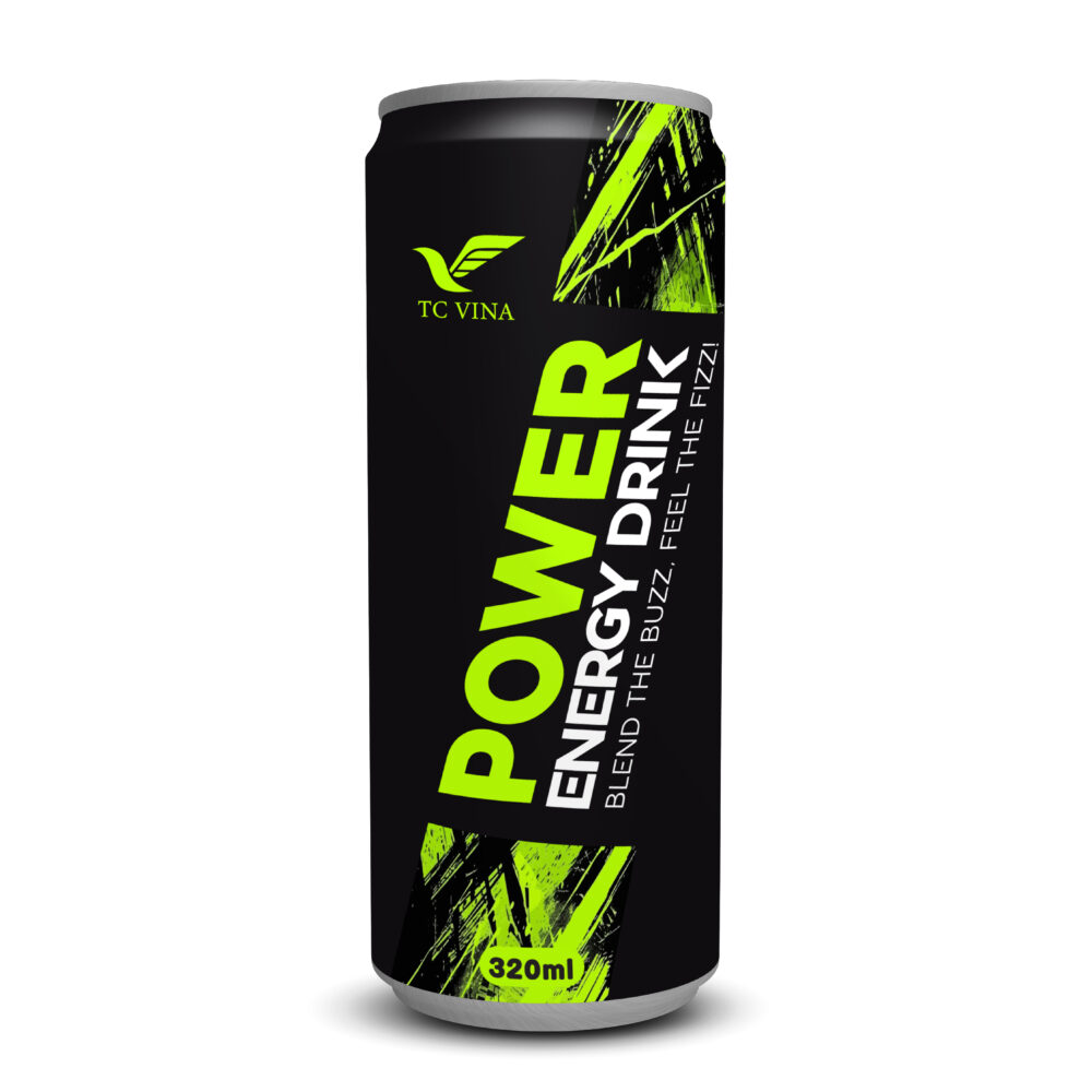 330ml TCVN Slim Can Power Energy Drink Supplier