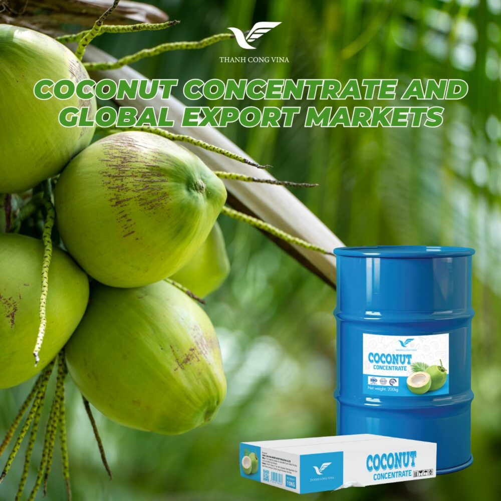 Coconut Concentrate and Global Export Markets
