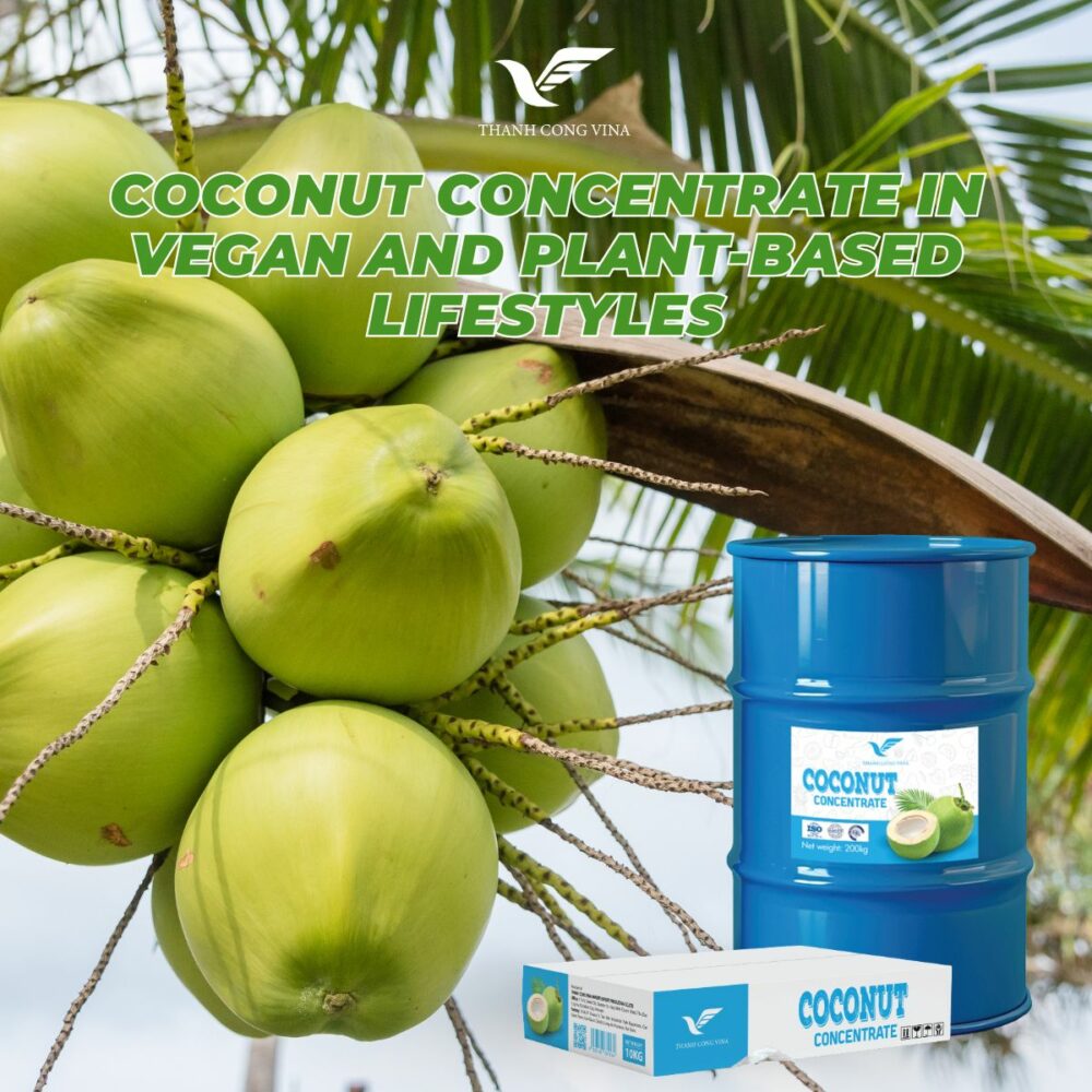 Coconut Concentrate in Vegan and Plant-Based Lifestyles