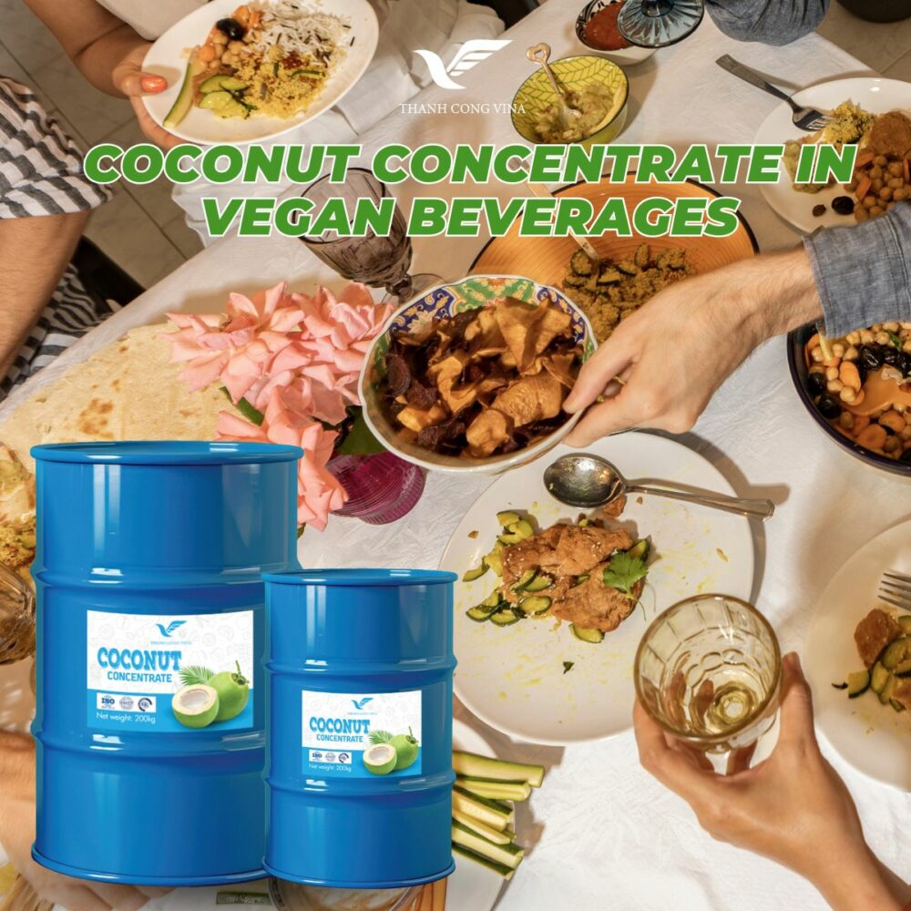 Coconut Concentrate in Vegan Beverages