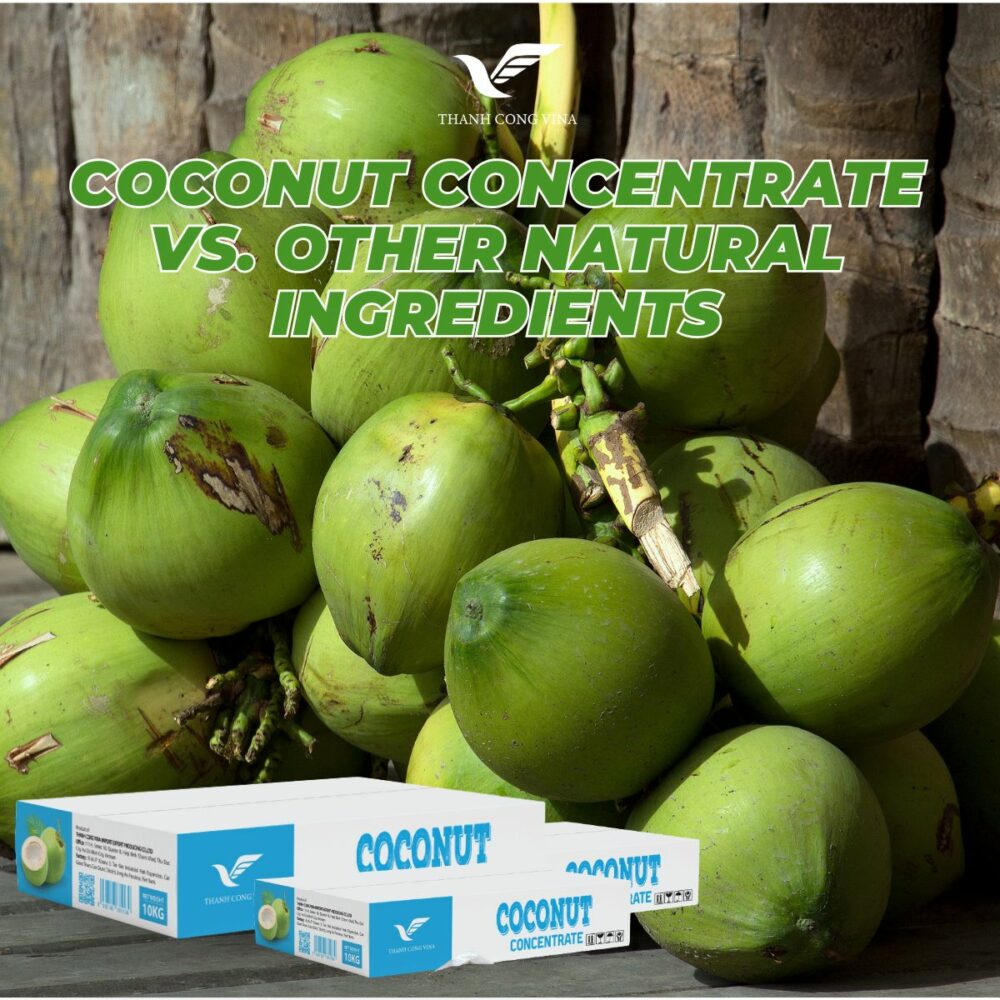 Coconut Concentrate vs. Other Natural Ingredients