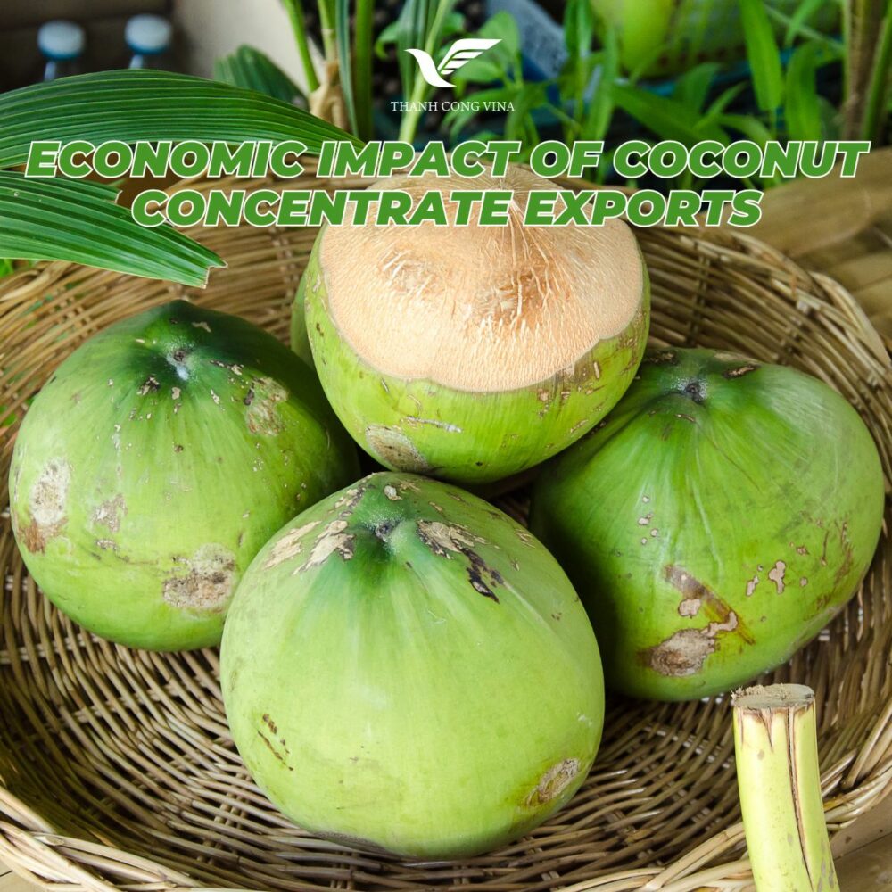 Economic Impact of Coconut Concentrate Exports