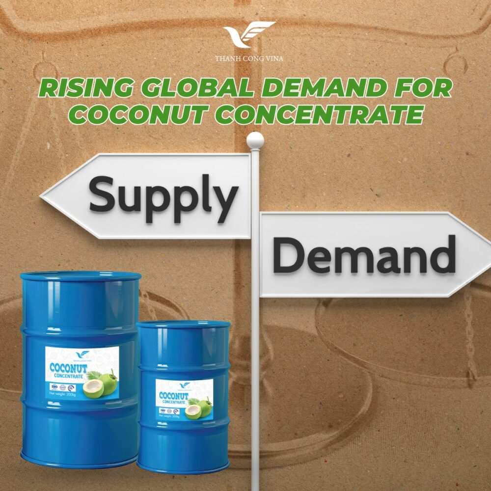 Rising Global Demand for Coconut Concentrate