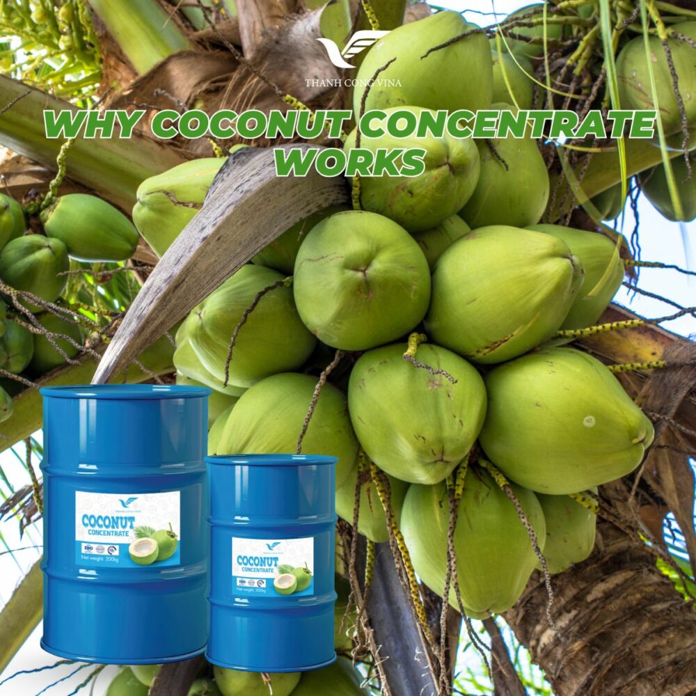 Why Coconut Concentrate Works