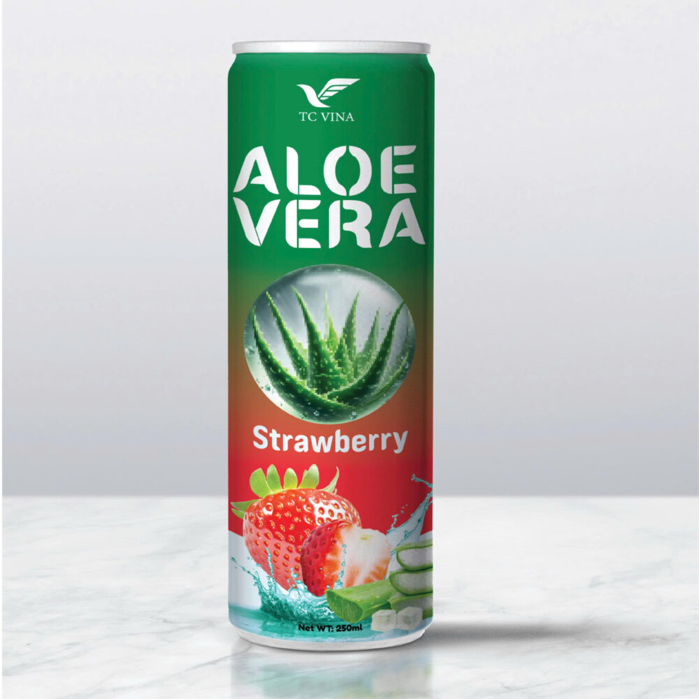 Aloe Vera Juice With Strawberry