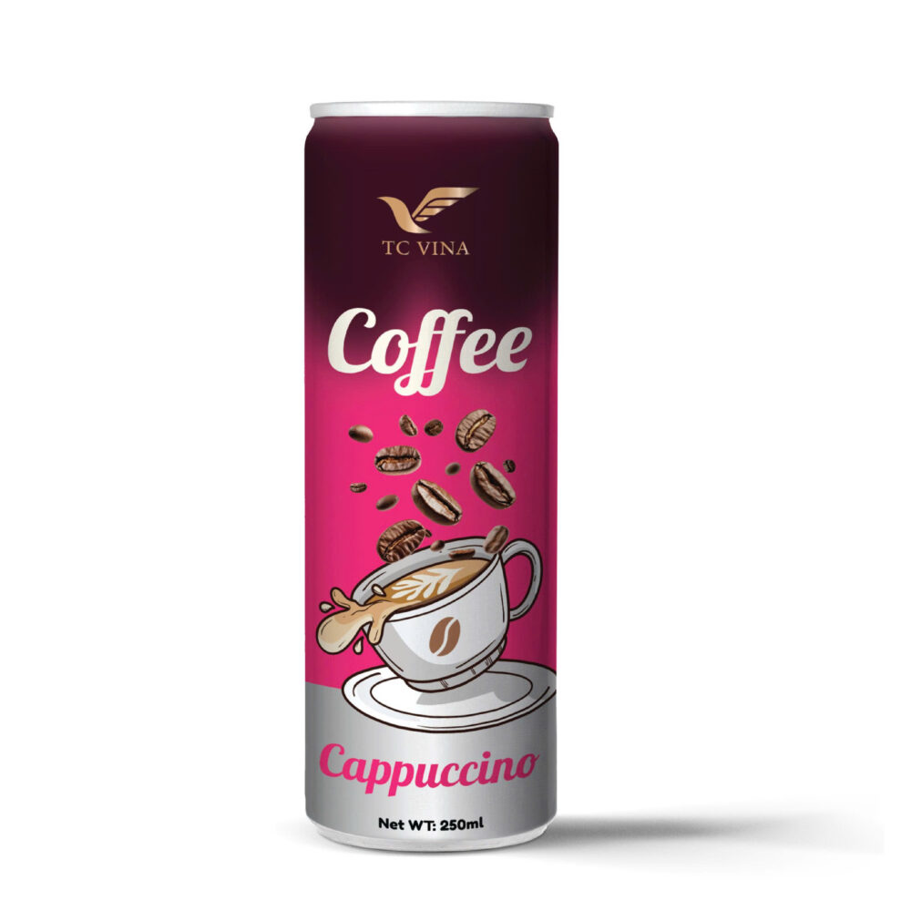 250ml TCVN Canned Cappuccino Coffee Drink