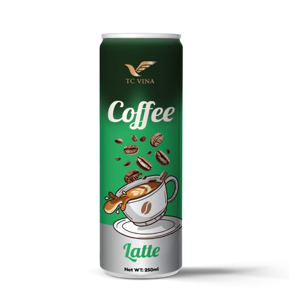 250ml TCVN Canned Latte Coffee Drink