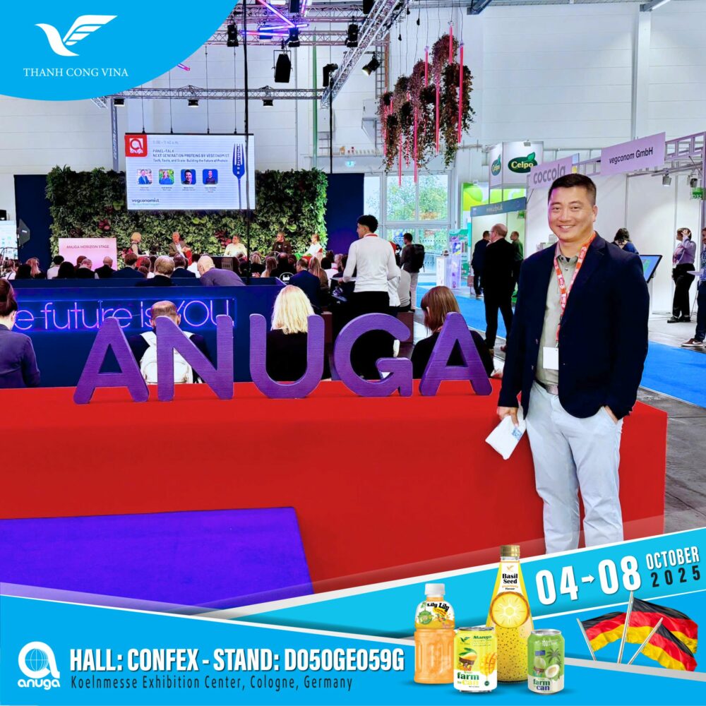 Vietnam’s Refreshing Spirit Thanh Cong Vina Welcomes You to ANUGA 2025