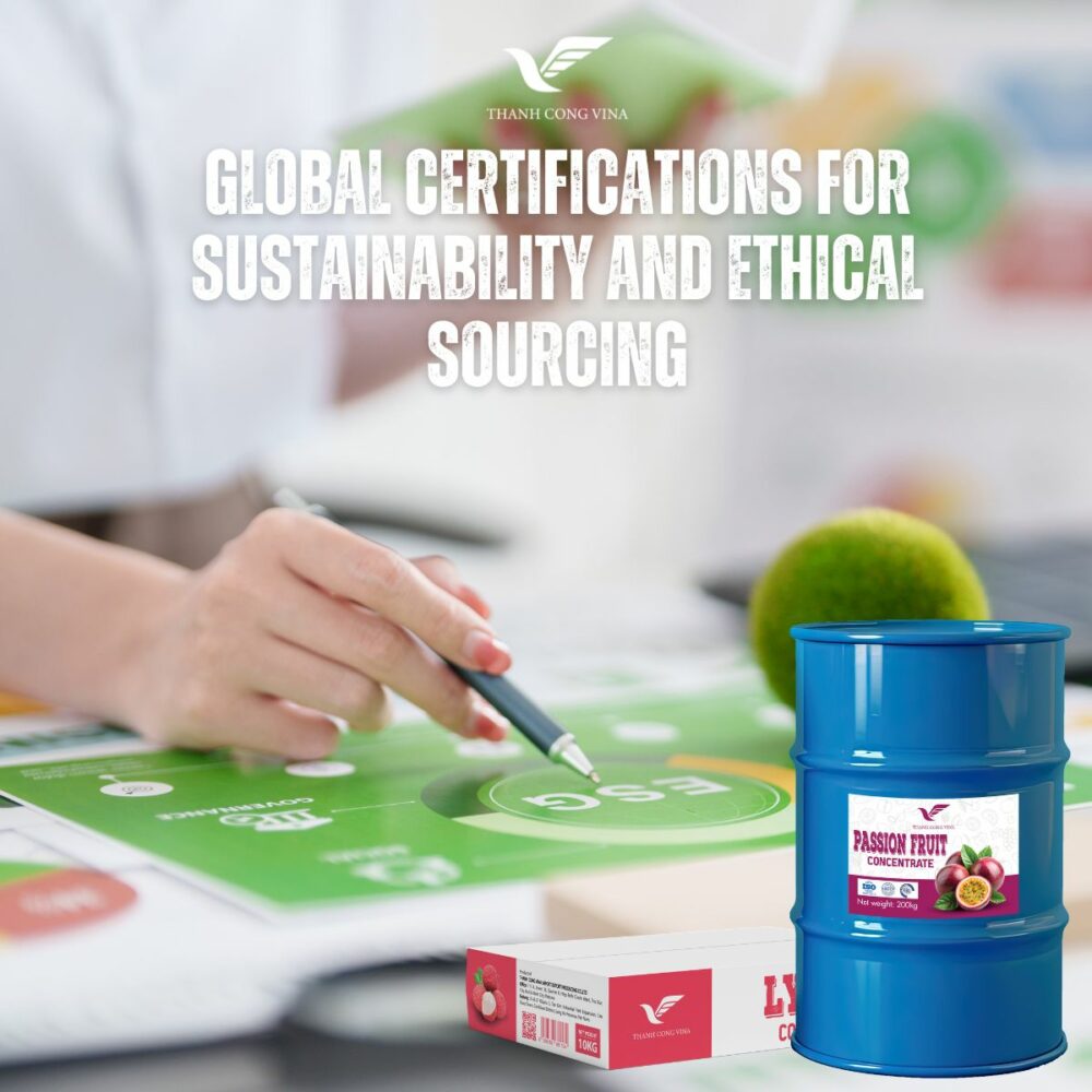 Global Certifications for Sustainability and Ethical Sourcing