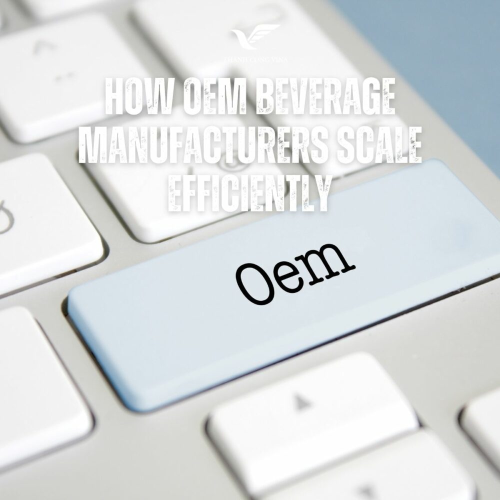 How OEM Beverage Manufacturers Scale Efficiently