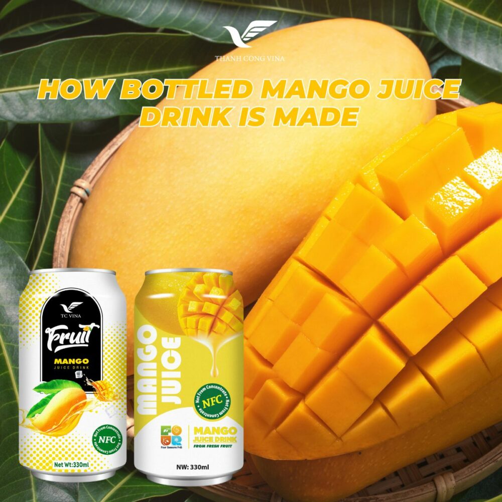 How Bottled Mango Juice Drink Is Made