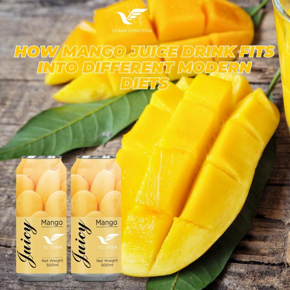 How Mango Juice Drink Fits into Different Modern Diets