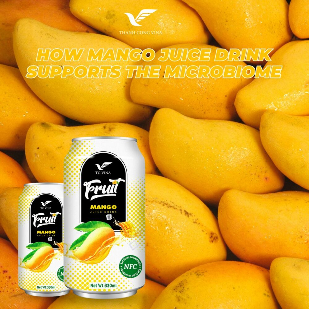 How Mango Juice Drink Supports the Microbiome