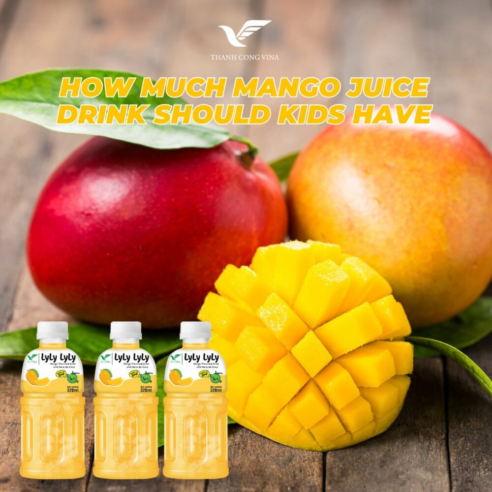 How Much Mango Juice Drink Should Kids Have?