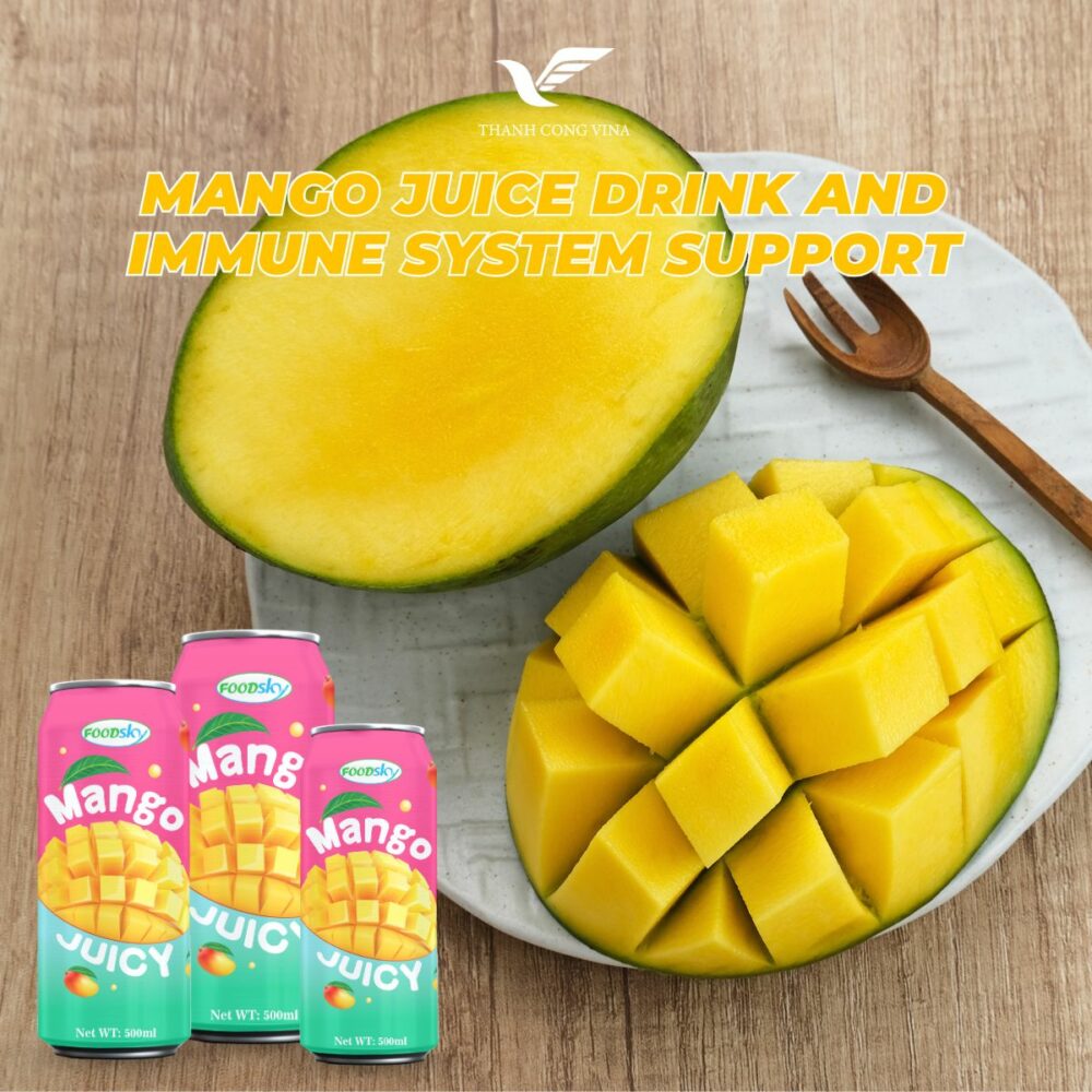 Mango Juice Drink and Immune System Support