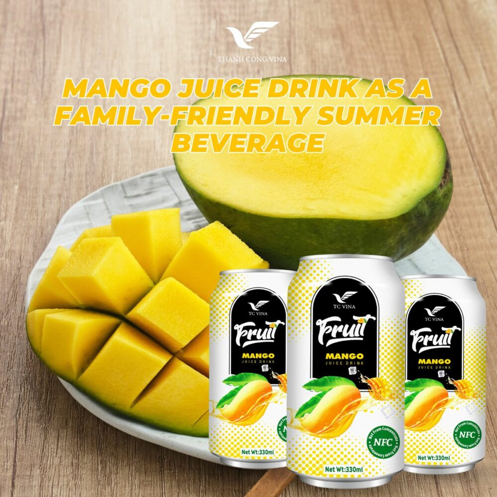 Mango Juice Drink as a Family-Friendly Summer Beverage