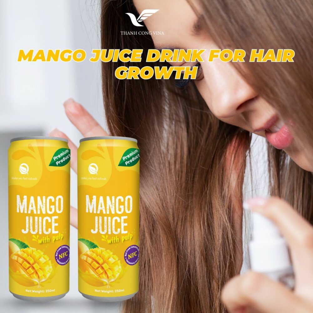 Mango Juice Drink for Hair Growth