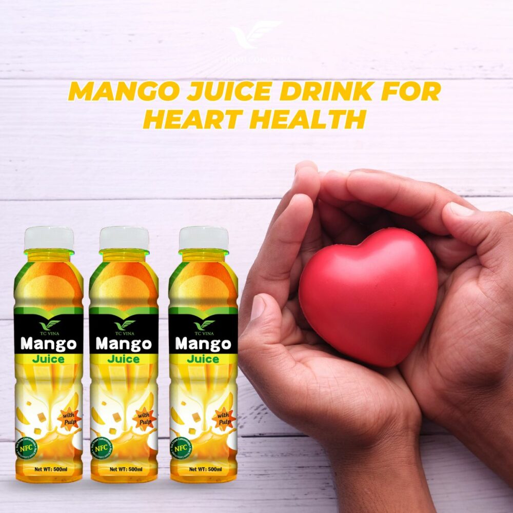 Mango Juice Drink for Heart Health