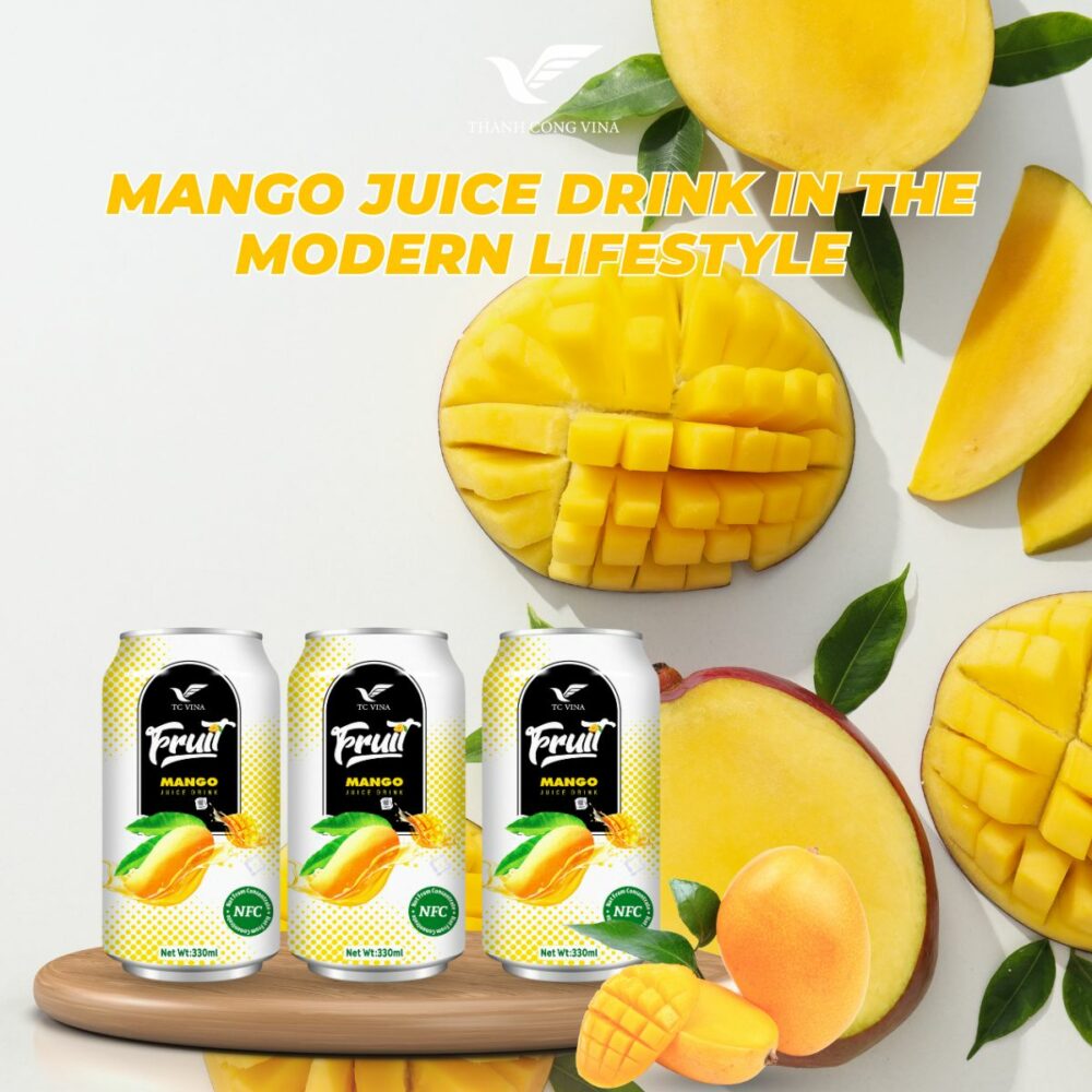 Mango Juice Drink in the Modern Lifestyle