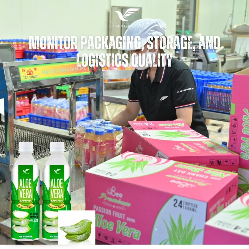 Monitor Packaging, Storage, and Logistics Quality