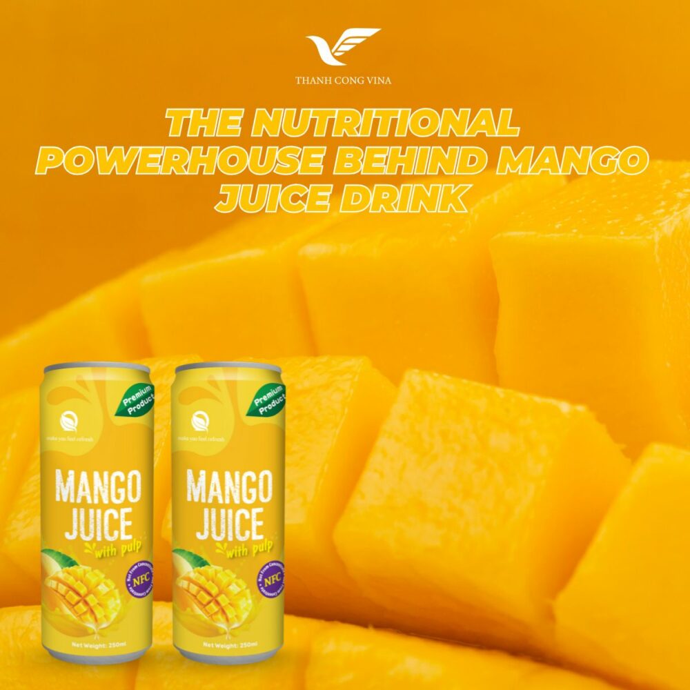 The Nutritional Powerhouse Behind Mango Juice Drink