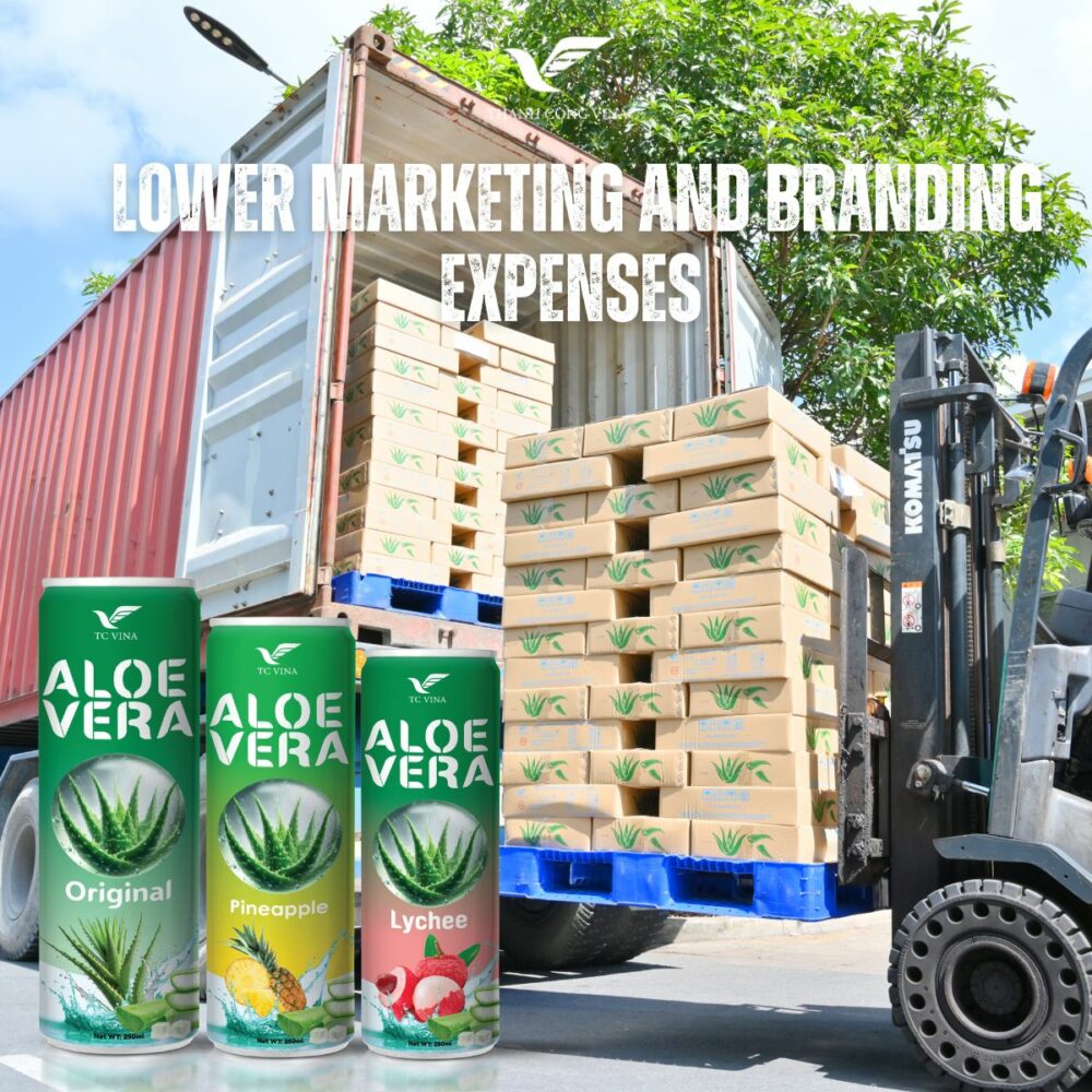 Lower Marketing and Branding Expenses 