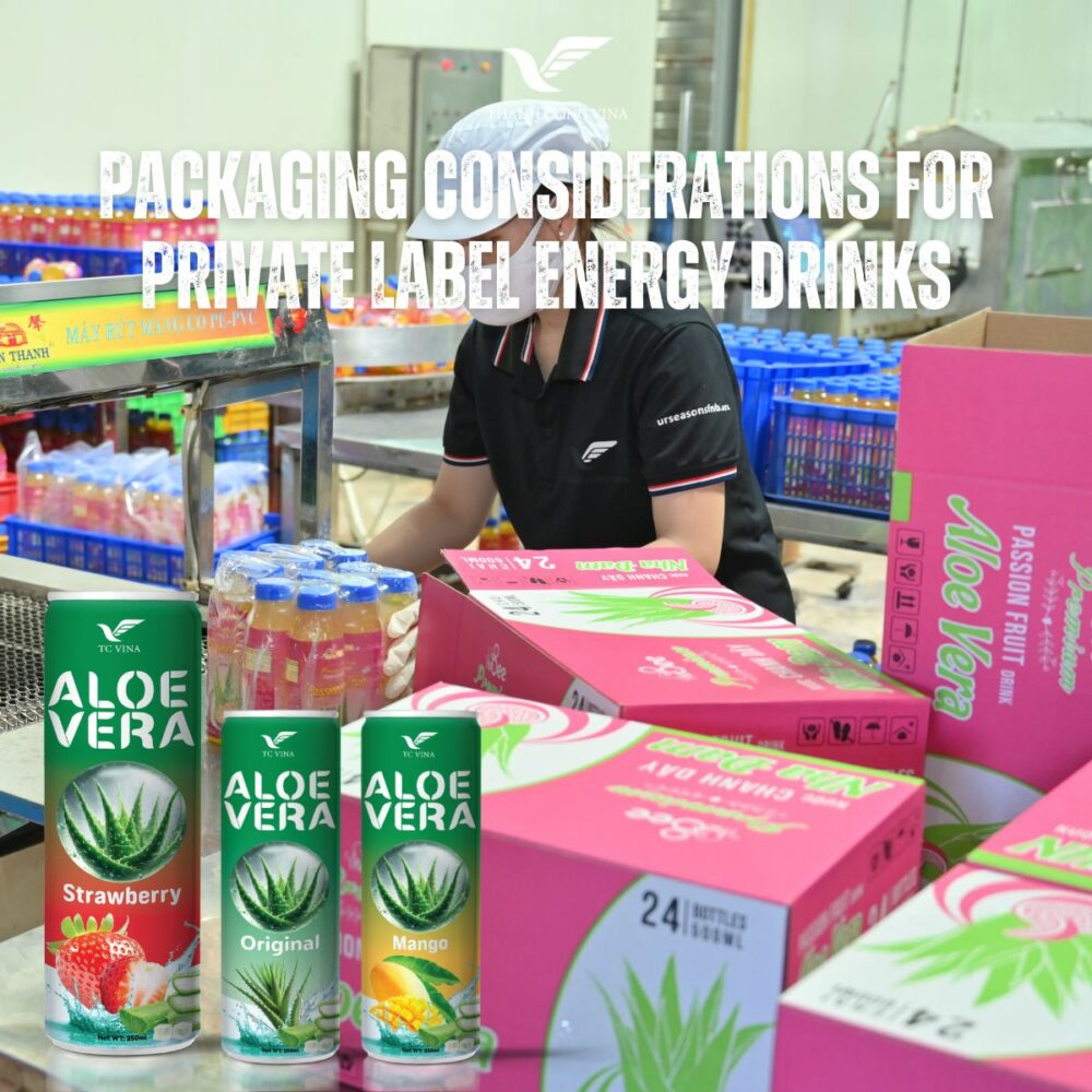 Packaging Considerations for Private Label Energy Drinks