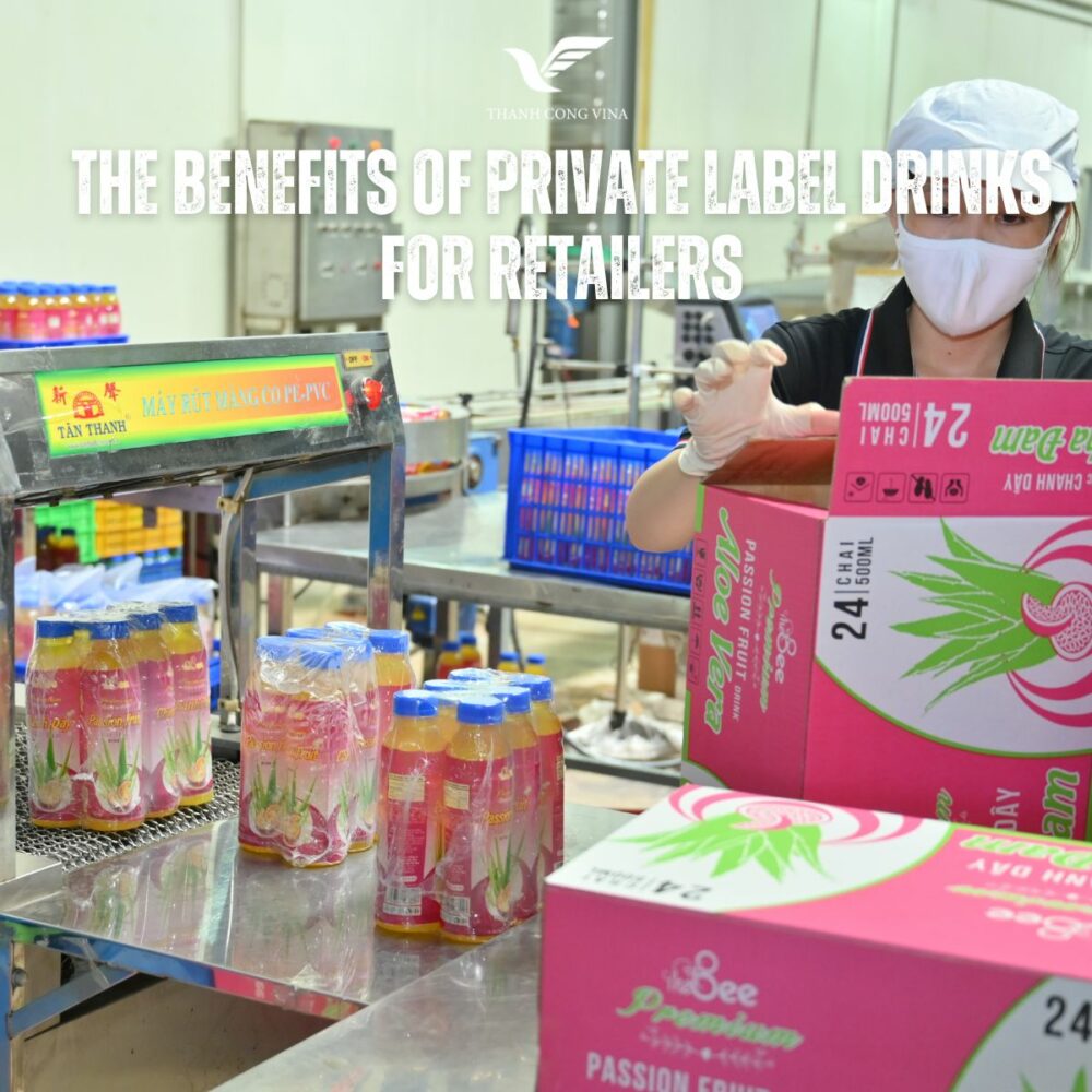 The Benefits of Private Label Drinks for Retailers