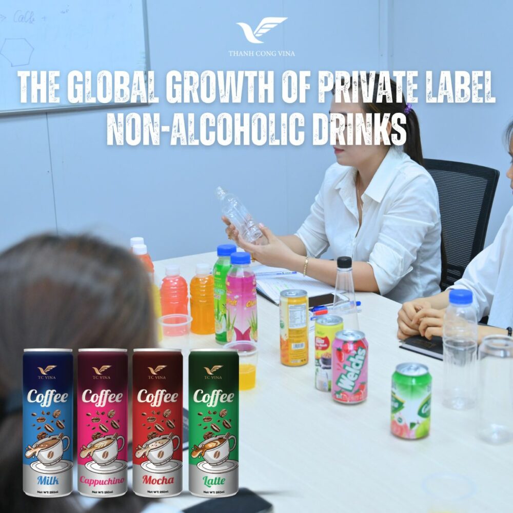 The Global Growth of Private Label Non-Alcoholic Drinks