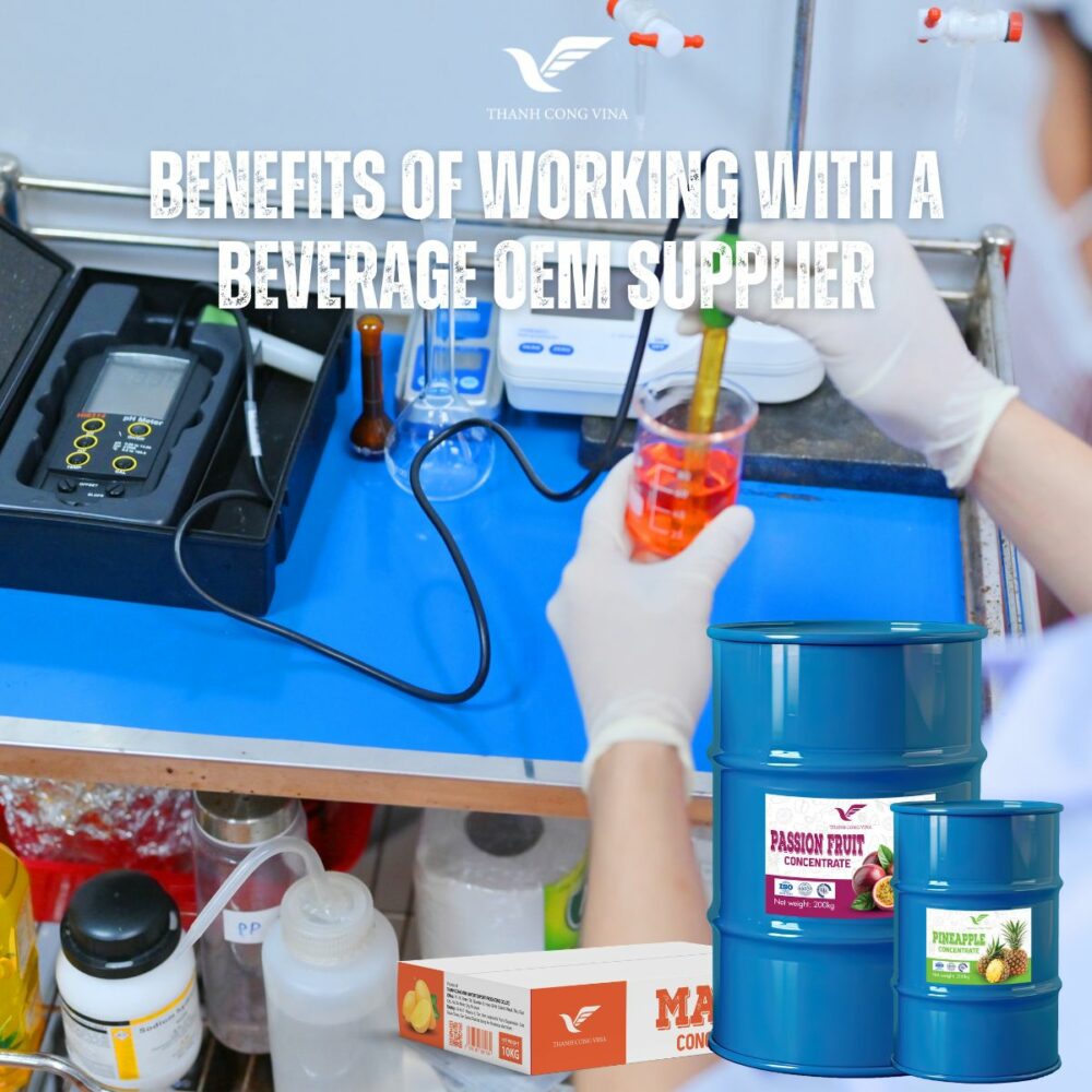 Benefits of Working With a Beverage OEM Supplier