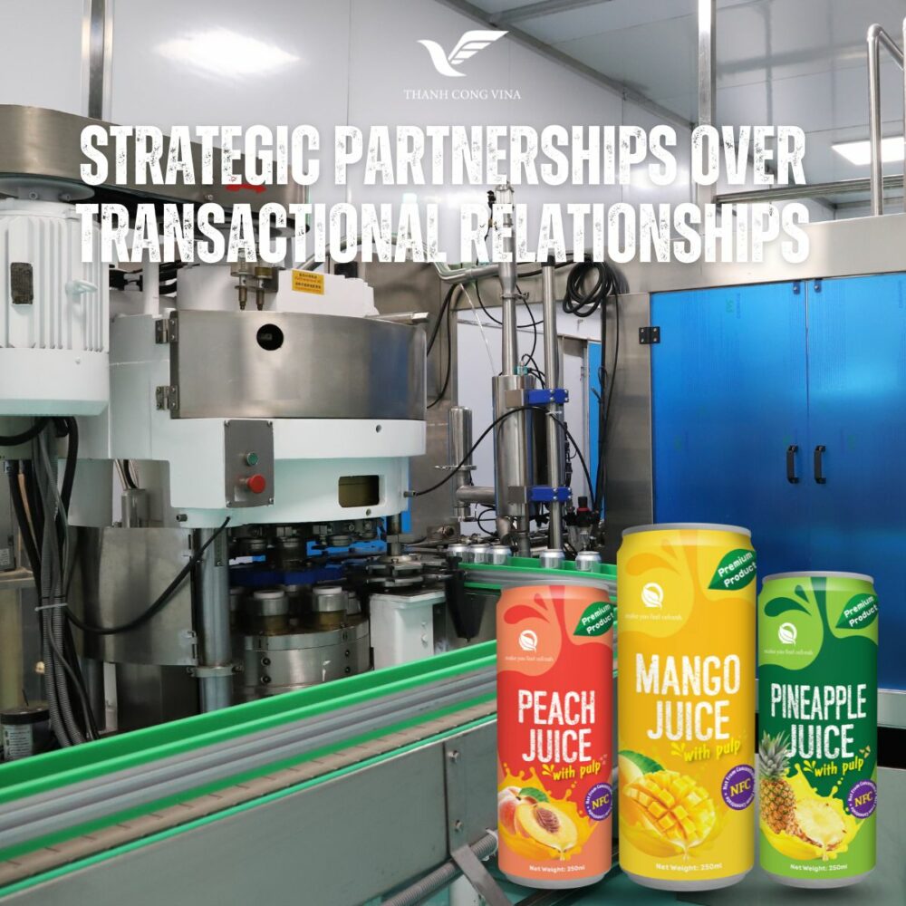 Strategic Partnerships Over Transactional Relationships