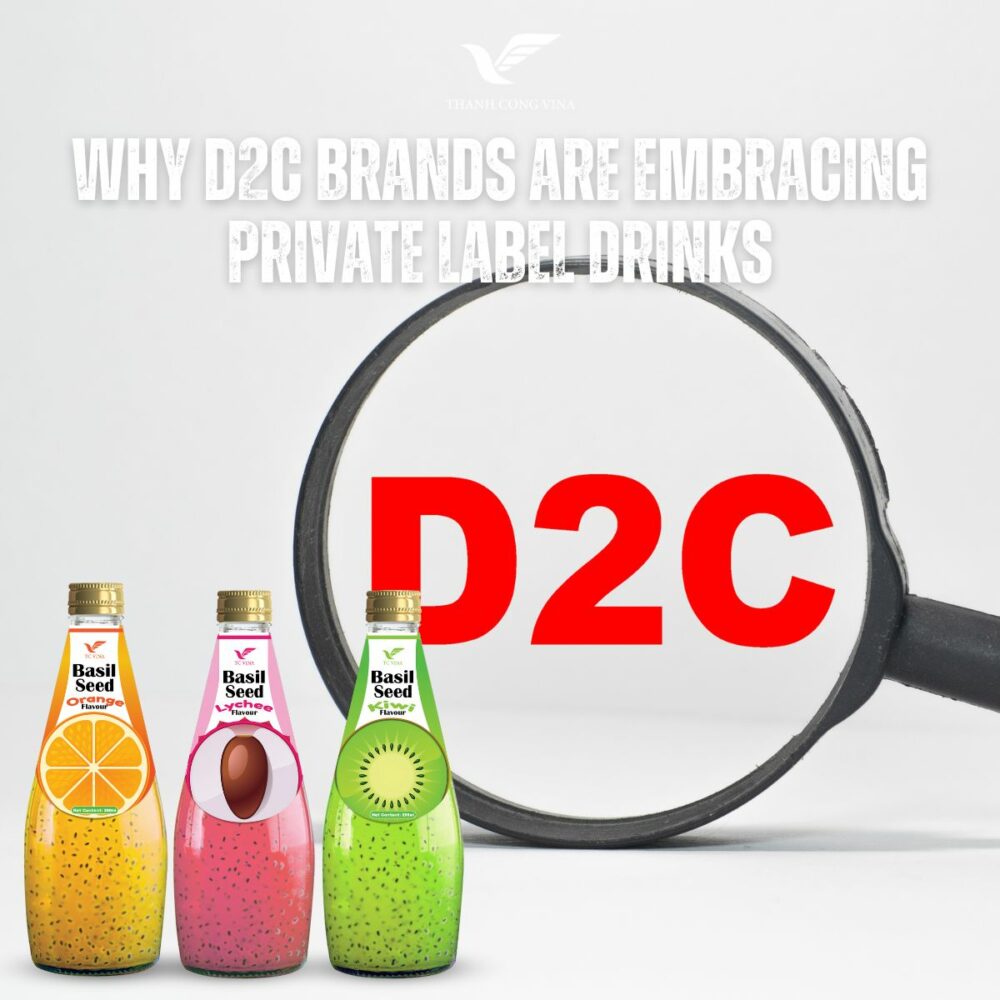 Why D2C Brands Are Embracing Private Label Drinks